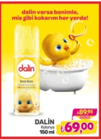 Dalin Kolonya 150 Ml