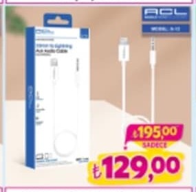 Acl Lightning Aux Audio Cable