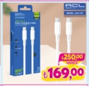 Acl Usb-C Data Fast Charging Cable