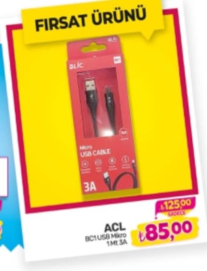 Acl Bc1 Usb Mikro 1 Mt 3A