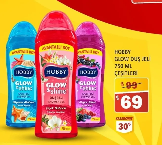 Hobby Glow Duş Jeli 750 Ml