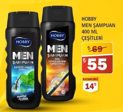 Hobby Men Şampuan 400 Ml