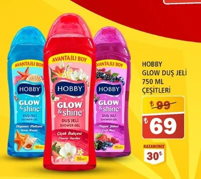 Hobby Glow Duş Jeli 750 Ml