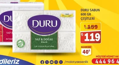 Duru Sabun 600 Gr Çeşi̇Tleri̇
