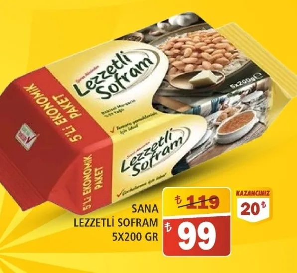 Sana Lezzetli Sofram 5X200 Gr