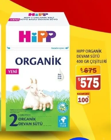 Hipp Organik Devam Sütü 400 Gr Çeşitleri