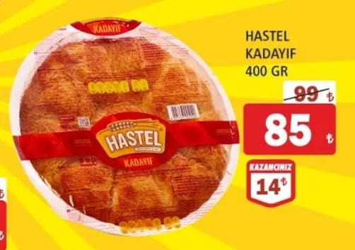 Hastel Kadayıf 400 Gr