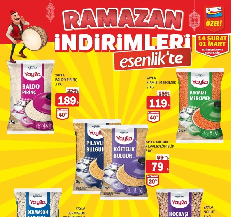 Yayla Baldo Pirinç 2 Kg