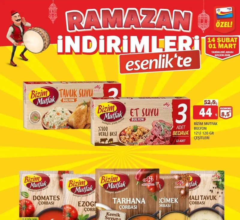 Bizim Mutfak Tavuk Suyu Bulyon 12'Li 120 Gr