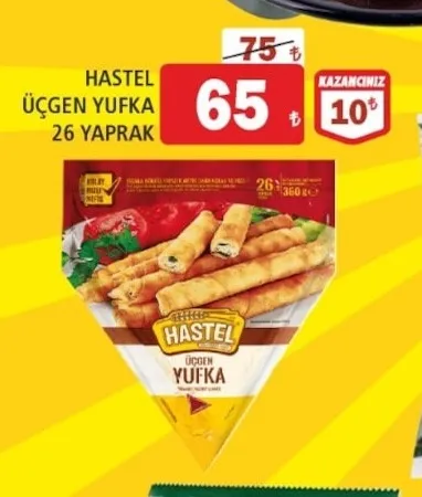 Hastel Üçgen Yufka 26 Yaprak