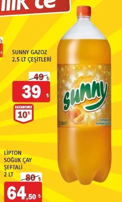 Sunny Gazoz 2,5 Lt Çeşitleri