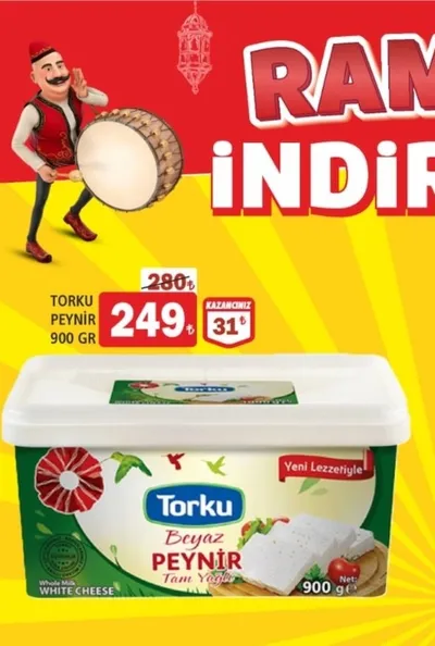 Torku Peyni̇R 900 Gr