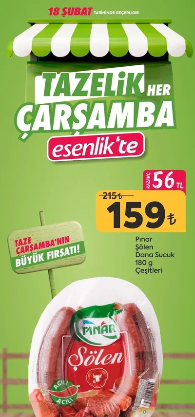 Pınar Şölen Dana Sucuk 180 G Çeşitleri