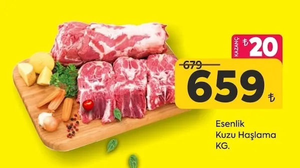 Esenlik Kuzu Haşlama Kg.
