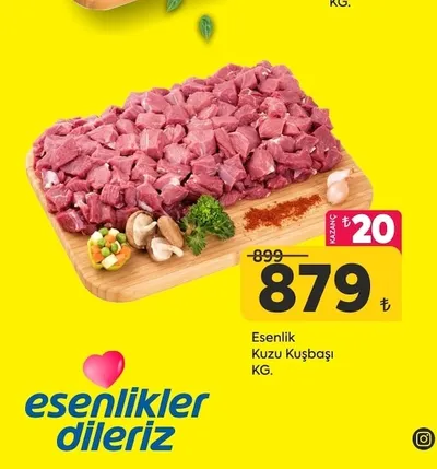 Esenlik Kuzu Kuşbaşı Kg.