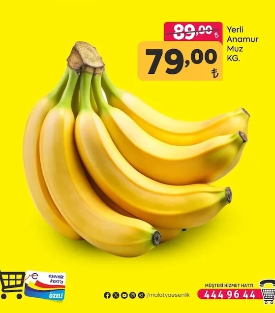 Yerli Anamur Muz Kg.