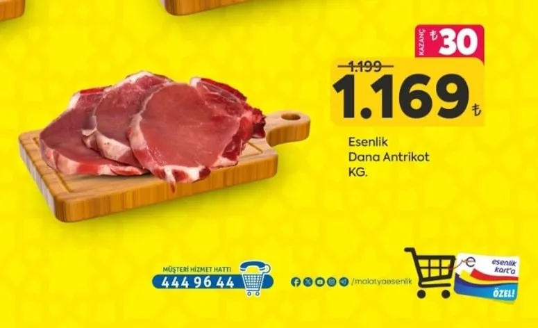 Esenlik Dana Antrikot Kg.