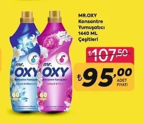 Mr. Oxy Konsantre Yumuşatıcı 1440 Ml