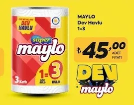 Maylo Dev Havlu 1=3