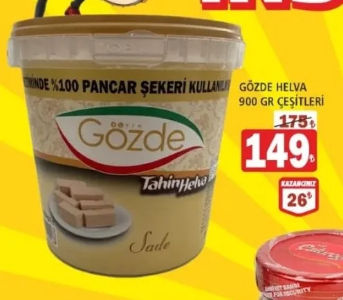 Gözde Helva 900 Gr Çeşitleri