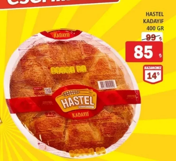 Hastel Kadayıf 400 Gr