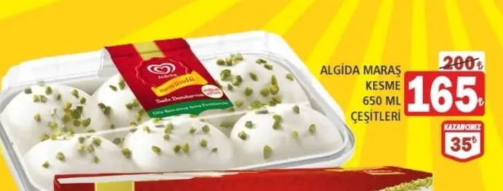 Algida Maraş Kesme 650 Ml