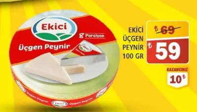 Ekici Üçgen Peynir 100 Gr