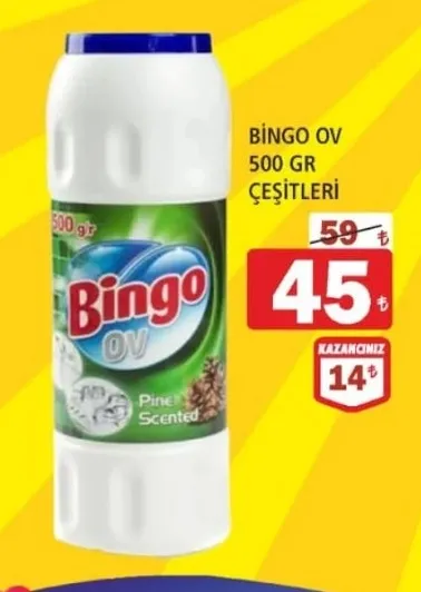Bingo Ov 500 Gr Çeşitleri