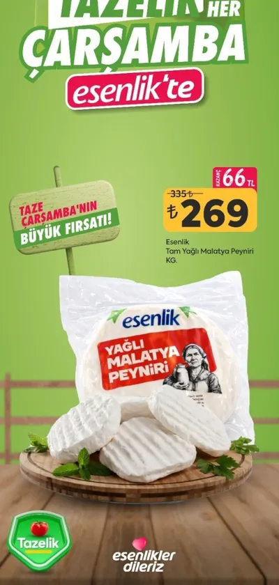 Esenlik Tam Yağlı Malatya Peyniri Kg