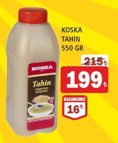 Koska Tahin 550 Gr
