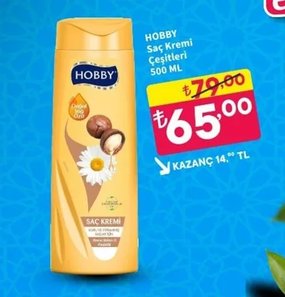 Hobby Saç Kremi Çeşitleri 500 Ml