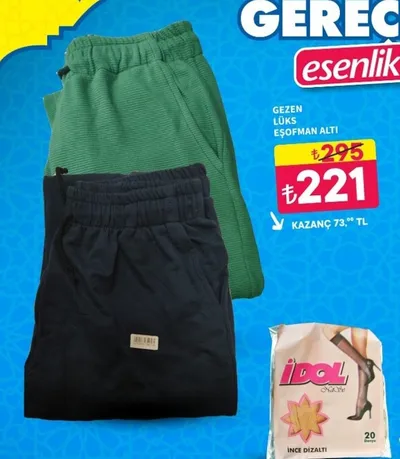 Gezen Lüks Eşofman Altı