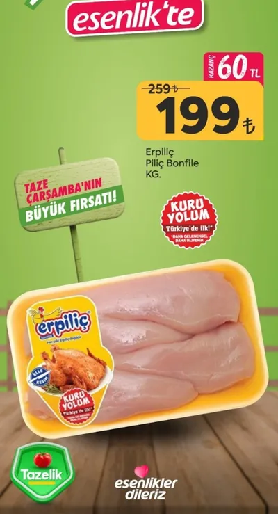 Erpiliç Piliç Bonfile Kg