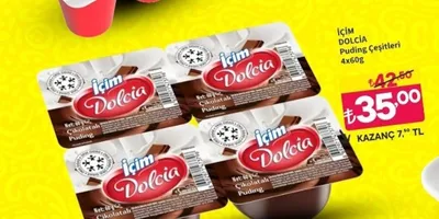 Içim Dolcia Puding Çeşitleri 4X60G