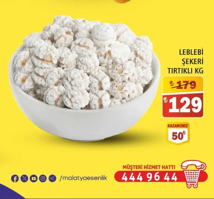 Leblebi Şekeri Tırtıklı Kg