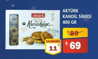 Aktürk Kandil Simidi 400 Gr