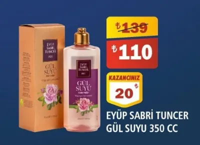 Eyüp Sabri Tuncer Gül Suyu 350 Cc