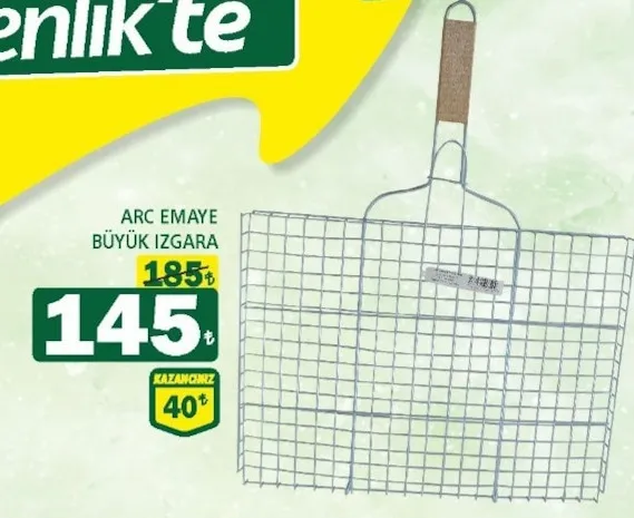 Arc Emaye Büyük Izgara