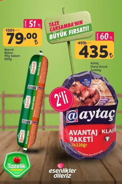 Banvit Baton Piliç Salam 850G