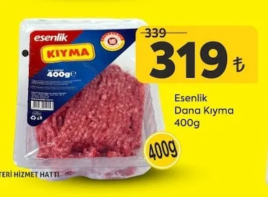 Esenlik Dana Kıyma 400G