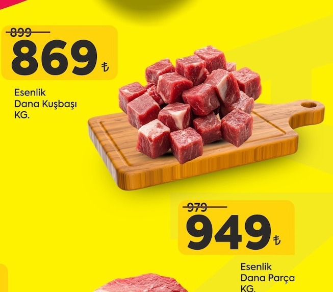 Esenlik Dana Kuşbaşı Kg