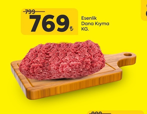 Esenlik Dana Kıyma Kg
