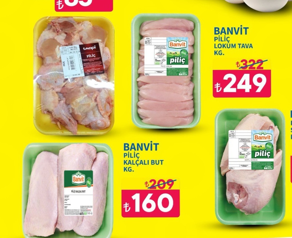 Banvit Piliç Lokum Tava Kg.