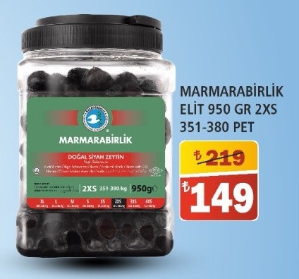 Marmarabirlik Elit 950 Gr 2Xs 351-380 Pet