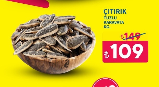 Çitirik Tuzlu Karavata Kg