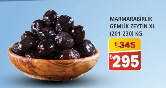 Marmarabirlik Gemlik Zeytin Xl (201-230) Kg
