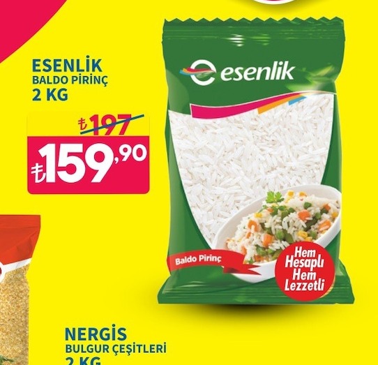 Esenlik Baldo Pirinç 2 Kg