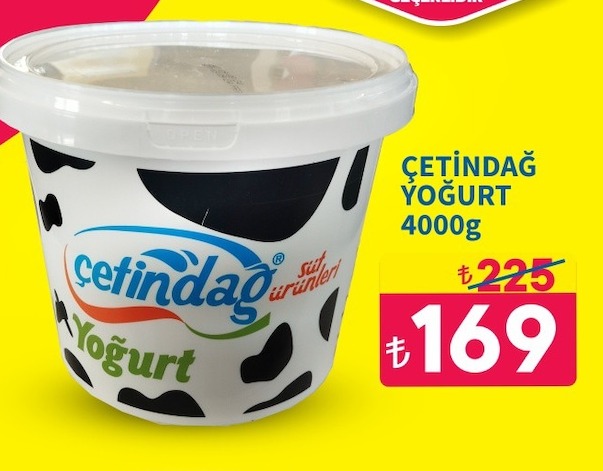 Çetindağ Yoğurt 4000G