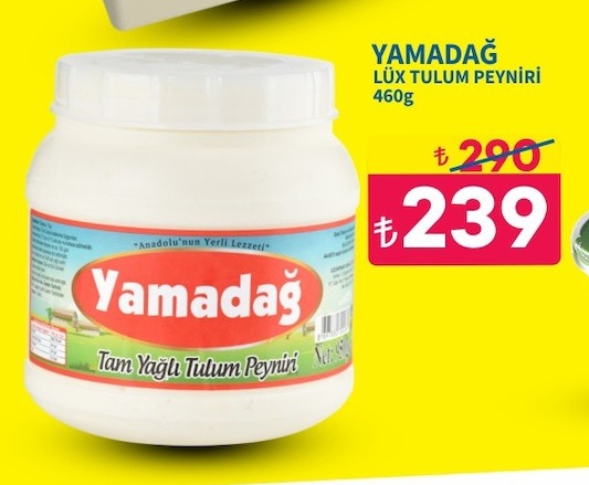 Yamadağ Lüks Tulum Peyniri 460G