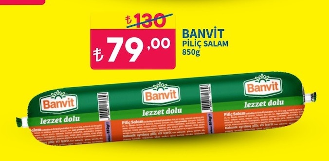 Banvit Piliç Salam 850G